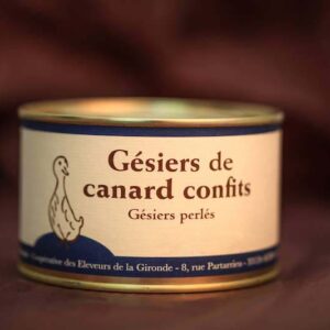 gésiers confits foie gras canard palmagri Langon sud ouest