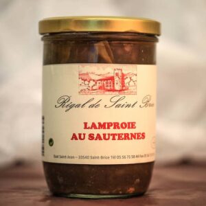 lamproie au sauternes foie gras palmagri Langon sud ouest
